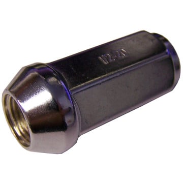 Lug Nut 1/2" - 20 x 3/4" Head - Stainless Steel (Cover Over Steel)