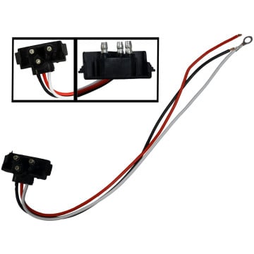 Right Angle PL-3 Plug with Male Pins