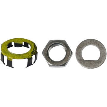 Axle Nut Retainer Kit (Spindle Nut Kit) - 1" Diameter