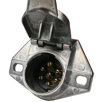 Pollak 7-Way Metal Connector Socket (11-721)