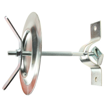 Spare Tire Carrier - Wall Mount - For Inside Enclosed Trailers