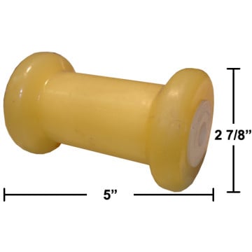 5" Keel Roller - Thermal Plastic