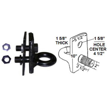 Pintle Eye - 3" I.D. with 2" x 3 1/2" Bolt