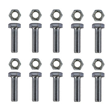 Bolt Kit 3/8" To Mount (2) 12" x 2" Electric or Hydraulic Brakes