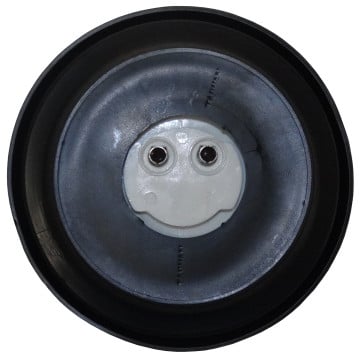 2.5" Round Marker Light - Amber - With Grommet and Plug 