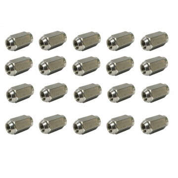 20 Count of F1901 - Stainless Steel Lug Nut