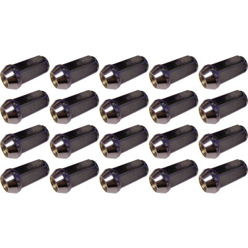 20 Count of F1906 - Stainless Steel (Cover Over Steel) Lug Nut