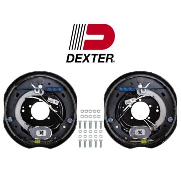 Electric Trailer Brake Kit - 12" x 2" - Self Adjust - 6,000 lbs.