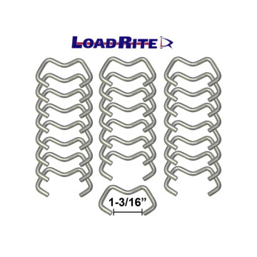 24 pcs - F2508 Loadrite Hog Rings - 1 3/16" Opening 