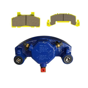 DeeMaxx Caliper with Pads - For 10" and 12" Disc Brakes - Blue Dacromet