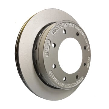 DeeMaxx 13" Cap Over Rotor - 7k Capacity - 8 Hole - 1/2" Studs