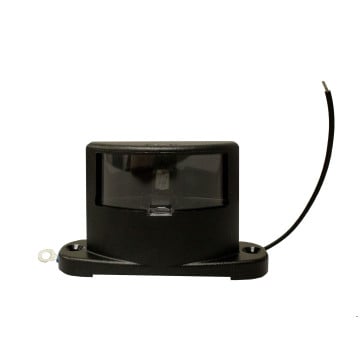 Optronics LP81BBP License Plate Light - Incandescent - Black Plastic 