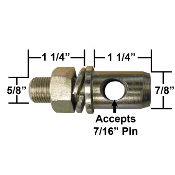 Stabilizer Pin - 7/8" x 1 1/4" 
