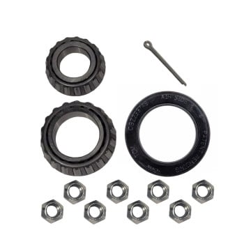 Trailer Bearing Kit - 02475/25580 Bearings - Fits Kodiak Rotor and Hub R/H-133-8-9-E