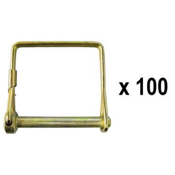 Buyers Safety Pin - Coupler Pin - 1/4" x 2" - 100 Count