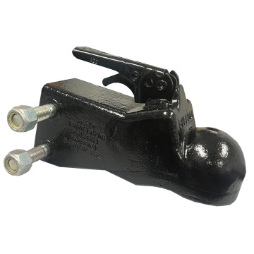 Bulldog Coupler - 2 5/16" Ball - 14K Capacity - Adjustable with Bolts - Cast Head