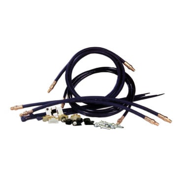Trailer Brake Line Kit - Tandem Axle - 20ft Rubber Lines 