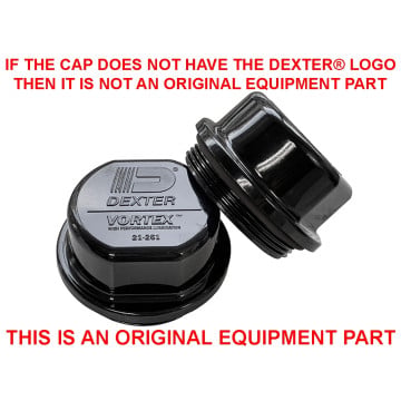 Dexter K71-G01-73 Vortex Grease Caps