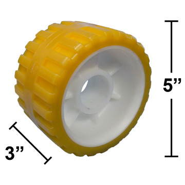 Wobble Roller - 3" x 5" - 1 3/8" Shaft Size