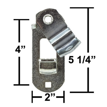 Trailer Door Hasp