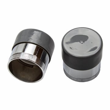 1.98" Bearing Protectors & Covers (2-Pack) - Chrome 