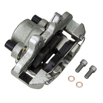 UFP DB35 Caliper with Pads & Slider Pins - Left Side (41050L) Zinc Plated