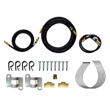 Trailer Brake Line Kit - Single Axle - 20ft. Rubber Line