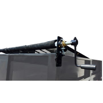 Buyers 8' x 18' Mesh Tarp Roller Kit - For Dump Trucks & Trailers