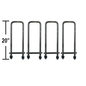 Buyers UB623520 U-Bolt Kit - For Truck Body Installation