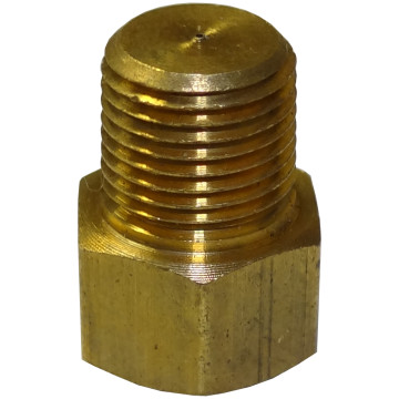 3/8" Brass Fitting - For Drum Brakes Only - Not Included with Master Cylinder