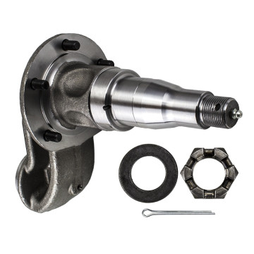 E-Z Lube Trailer Axle Spindle w/ Brake Flange For 6,000lb Axle