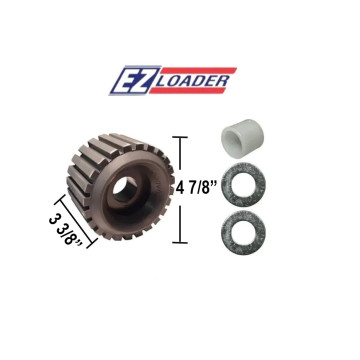 EZ Loader Roller with Parts - 3 1/2" x 5" - 1" Shaft Size