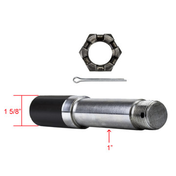 Trailer Axle Spindle for 1" x 1" -44643 Bearings