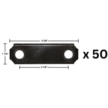 50 pieces of 1SS Shackle Link