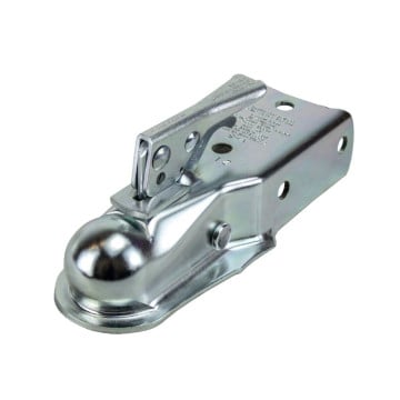Trailer Coupler - 2" Ball - Fits 3" Channel - IMPORT