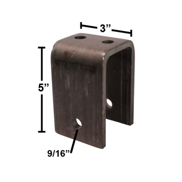 Spring Hanger - Front - For 2" Spring