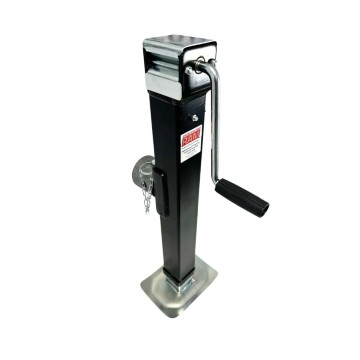 RAM Trailer Jack - 2.50" Square - 7,000 lb. Capacity - Pipe Mount