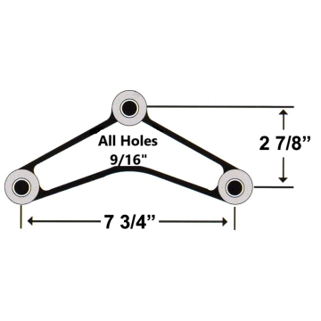Trailer Spring Equalizer - For 1.75" Spring