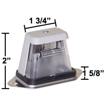 Optronics Gray Plastic Incandescent Tag Light
