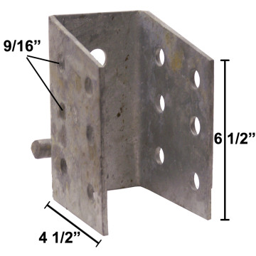Crossmember Clip for 5" Side Rail