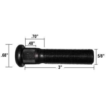 Trailer Wheel Stud - 5/8"