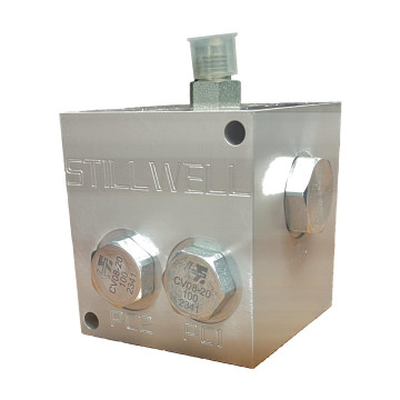 Stillwell NeXgen Dual Flow Divider w/ Dual PO Check Valves (Hydraulic Manifold)