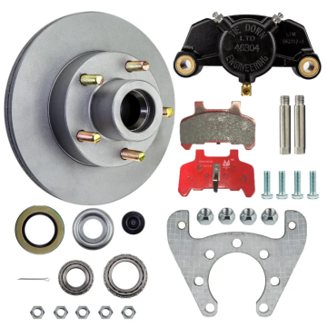 Dexter (Tie Down) 9 5/8" Disc Brake Kit - 5 on 4 1/2" - Galv-X Coated