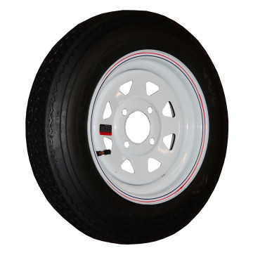 Trailer Tire – 480-12 Bias – 990 lb. Capacity – 4 on 4” – Load Range “C” 