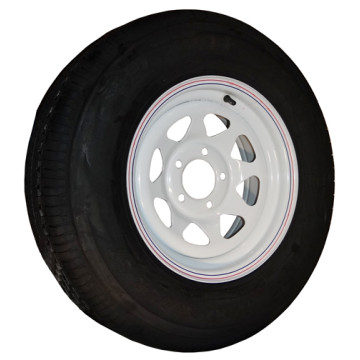 Trailer Tire – 205/75R14 Radial – 1,760 lb. Capacity – 5 on 4 1/2” – Load Range “C” 