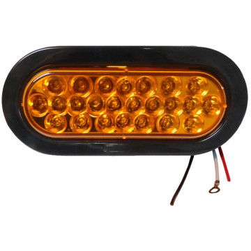 Buyers SL65AO - 6" Oval - Strobe Light - 24 LEDS with Grommet & Plug - Flashes 6 Times Per Second 