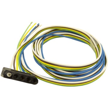 5-Flat Wiring Harness Vehicle End - 72" Long