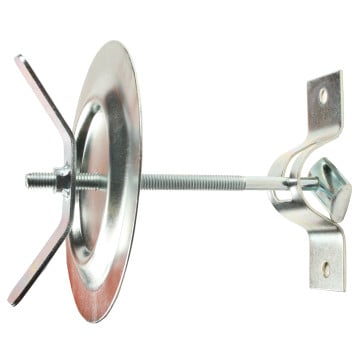 Spare Tire Carrier - Wall Mount - For Inside Enclosed Trailers