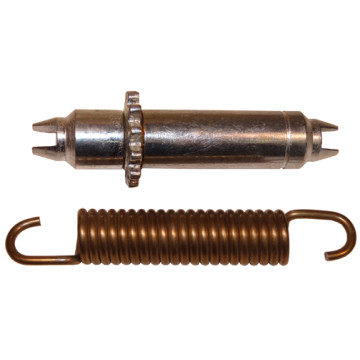 12" Brake Adjuster Kit - For One Wheel - Stainless Steel Spring - Zinc Plated Adjuster