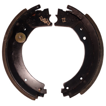 Dexter&reg; Brake Shoe and Lining Kit for 12 1/4" x 3 3/8" Cast Back Plate Electric Brake - Right Hand (Curb Side) - 8,000 to 10,000 lbs.